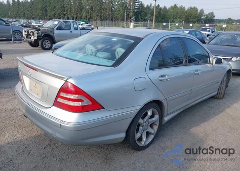 2007 Mercedes-Benz C 230 Sport from USA, damaged, VIN WDBRF52H87F932863